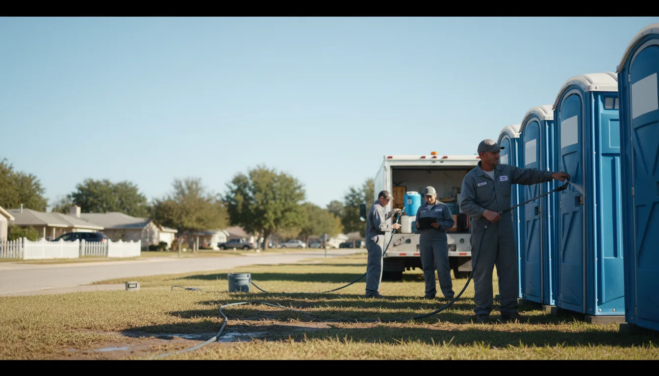 Long-Term Portable Toilet Rental in Conesville, OH near me